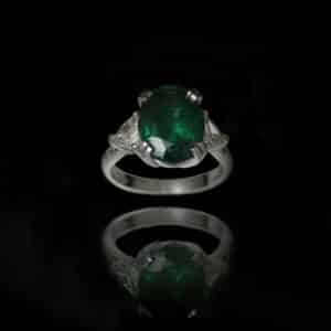 gold and platinum rings