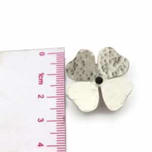 Four leaf clover brooch