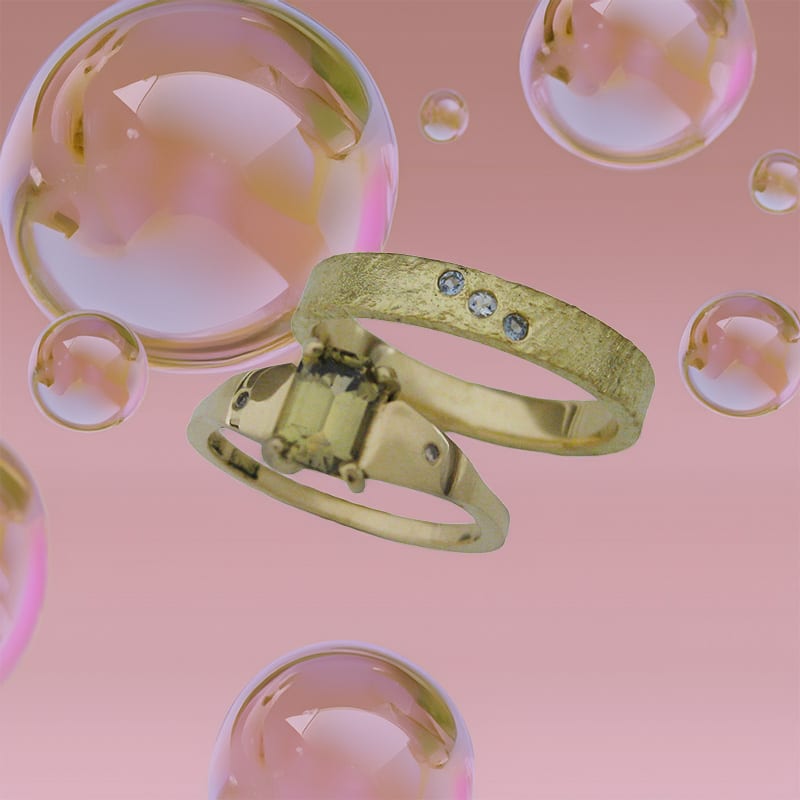 remodelling old gold into wedding rings