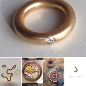 remodelling gold jewellery and transforming into new jewellery