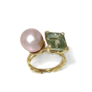 Fairmined gold and gemstone rings