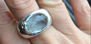 Topaz ring
