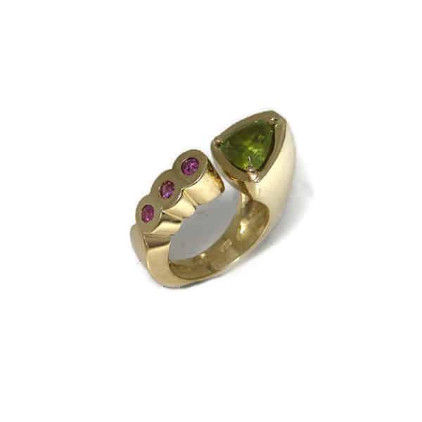 Fairmined Eco Gold Gemstone Ring