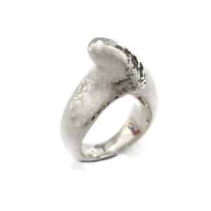 Fairmined silver chunky ring