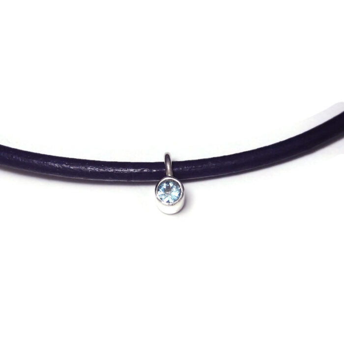 Blue Aquamarine pendant
